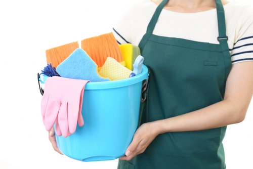 Person using accessible carpet cleaning website features in NW2