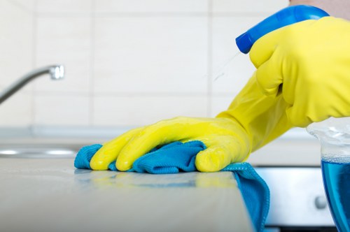 Pure water window cleaning equipment used in NW2